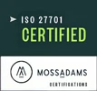 Moss Adams ISO 27701 Cert